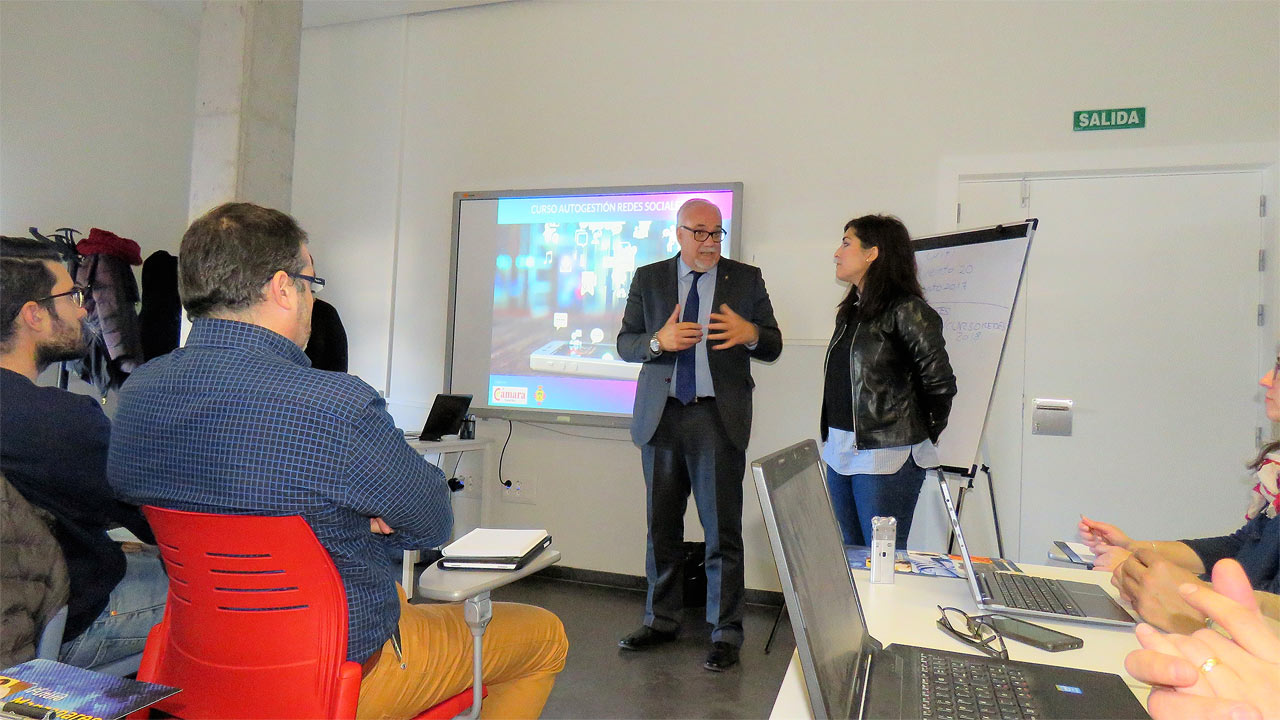 Fotografía del Curso de Redes Sociales