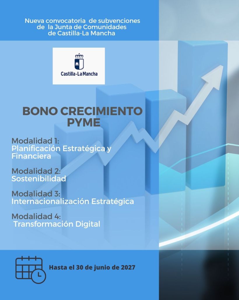 ayuda bono crecimiento pyme CLM